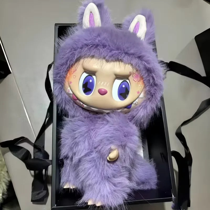 Labubu Purple Giant Plush 40cm – Mischief in a Soft Violet Form