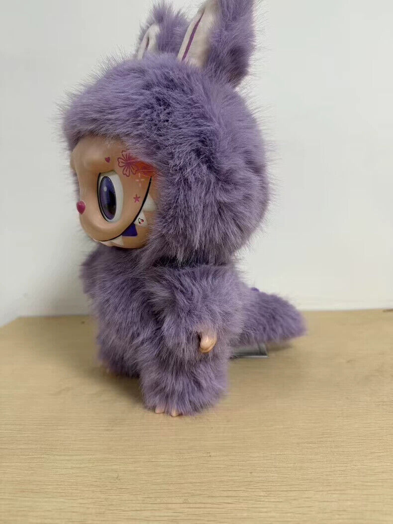 Labubu Purple Giant Plush 40cm – Mischief in a Soft Violet Form