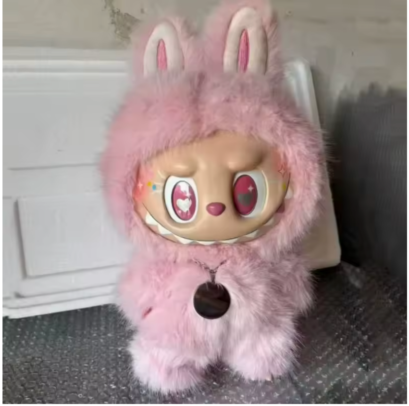 Labubu Pink Giant Plush 40 cm