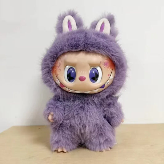 Labubu Purple Giant Plush 40cm – Mischief in a Soft Violet Form